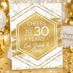 Cheers To 30 Years Gold 14