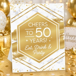 Cheers To 50 Years Gold 14