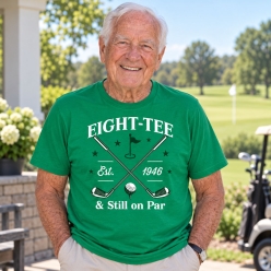 Golf Birthday 80th Birthday Green T-Shirt