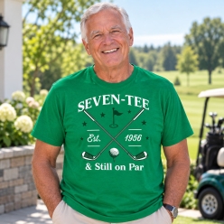 Golf Birthday 70th Birthday Green T-Shirt
