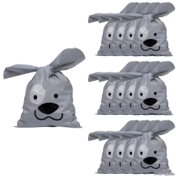 Day Dog Ear Cellophane Bags-12Pk
