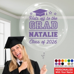 Hats Off Grad Name 24