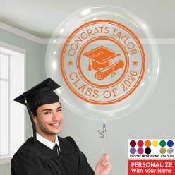2026 Grad Stamp Custom Name 24