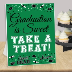 50% OFF: Green Grad Dessert Table 14