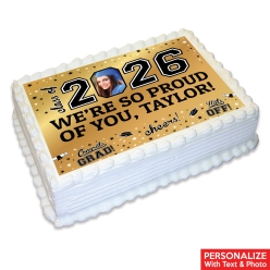Grad Personalized Cakes & Cupcakes