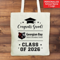 Grad 2026 School Logo Personalized 13