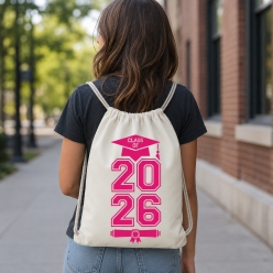 Class of 2026 Icon Drawstring Backpack - All