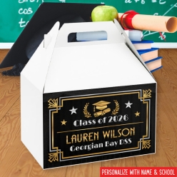 Hollywood Grad 2026 Personalized Gable Box