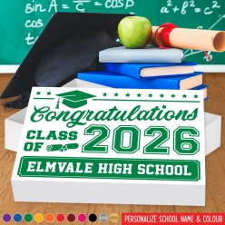 Congrats 2026 PERSONALIZED School Name 17