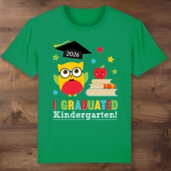 Kindergarten Grad 2026 Green T-shirt