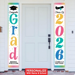 Grad Girl CUSTOM Giant Vertical Double Vinyl Banners 72
