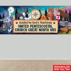 Great North VBS PERSONALIZED Giant Vinyl Keepsake Banner