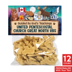 Great North VBS Personalized Treat Bags & Tags 24PK
