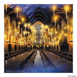Harry Potter Hogwarts Great Hall Photo Booth Backdrop