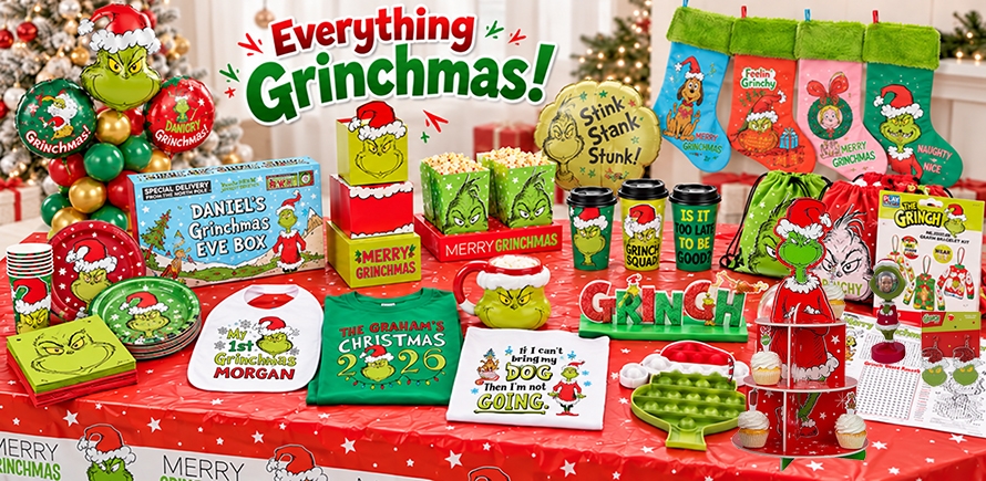 Giant Grinch Christmas Selection