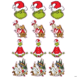 Dr. Seuss The Grinch Cutouts - 12 Pack