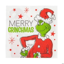 Grinch Merry Grinchmas Luncheon Napkins-24Pk