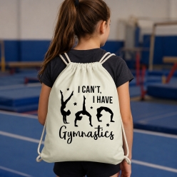 I Have Gymnastics Drawstring Backpack