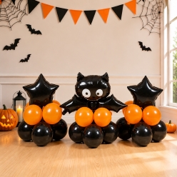 Cute Bat Airfill Balloon Column kit - 3pk