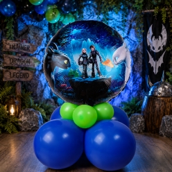 How To Train Your Dragon Airfill Mini Balloon Column