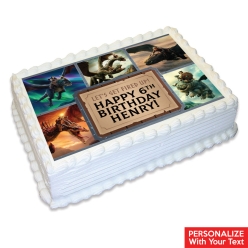 HTTYD 4 Personalized Edible Icing