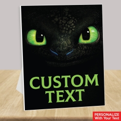 HTTYD 4 Toothless Custom Text 14