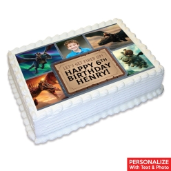 HTTYD 4 Photo Personalized Edible Icing