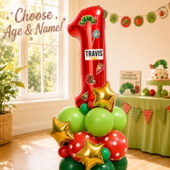 The Hungry Caterpillar Airfill PERSONALIZED Balloon Column Kit