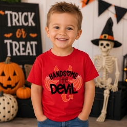 Handsome Little Devil Red T-shirt