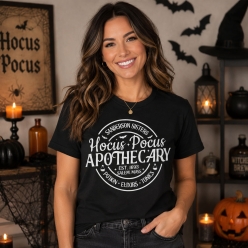 Hocus Pocus Apothecary Black T-shirt