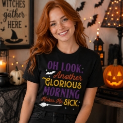 Hocus Pocus Glorious Morning Black T-shirt