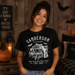 Sanderson Bed & Breakfast Black T-shirt