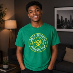 Zombie Outbreak Green T-shirt - choose size