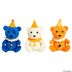 Halloween Clown Plush Bears-9Pk