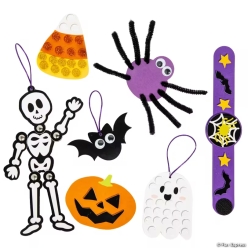 Halloween Countdown Calendar Craft Kit