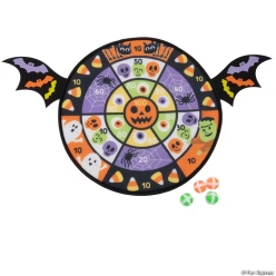 Halloween Icons Dart Board Game with Balls