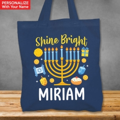 Hanukkah Shine Bright Personalized 16