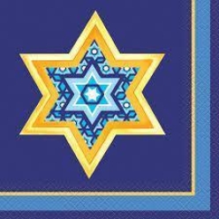 Happy Hanukkah Lunch Napkins - 16pk