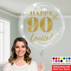 60% OFF: 90th Personalized Name & Colour 24
