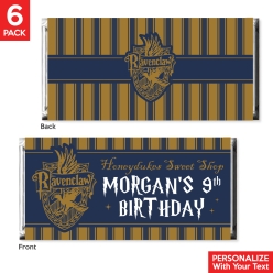 Personalized Harry Potter Ravenclaw Candy Bar Labels - 6pk