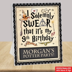 Harry Potter Personalized Birthday 14