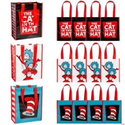 The Cat in the Hat Shopper Tote Bag-12Pk