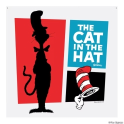 Dr. Seuss The Cat in the Hat Photo Booth Backdrop