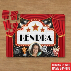Personalized 30pc Hollywood Puzzle Name & Photo