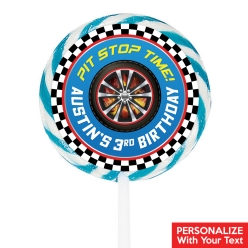 Hot Wheels PERSONALIZED Lollipops - 12 Pk