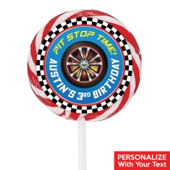 Hot Wheels PERSONALIZED Lollipops - 12 Pk