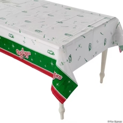 A Christmas Story Disposable Plastic Tablecloth