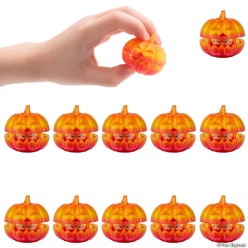 Halloween Jack-O'-Lantern Clicker Fidget Toys-11Pk
