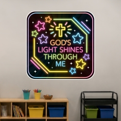 God's Light Shines Through Me Vinyl 12