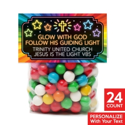 Jesus is the Light VBS Personalized Bags & Tags - 24pk
